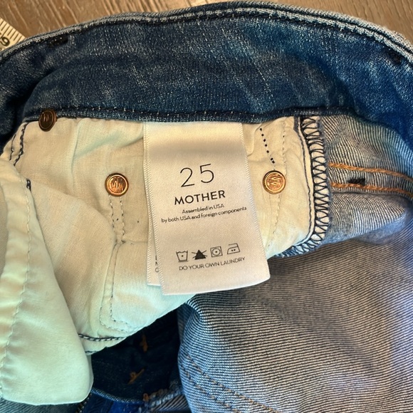 Mother Looker Ankle Fray Jeans •Size 25 - Picture 7 of 7
